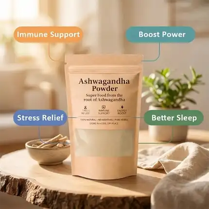 Ashwagandha Powder Pakistan | Pure Organic Ashwagandha – اسگند ناگوری پاؤڈر